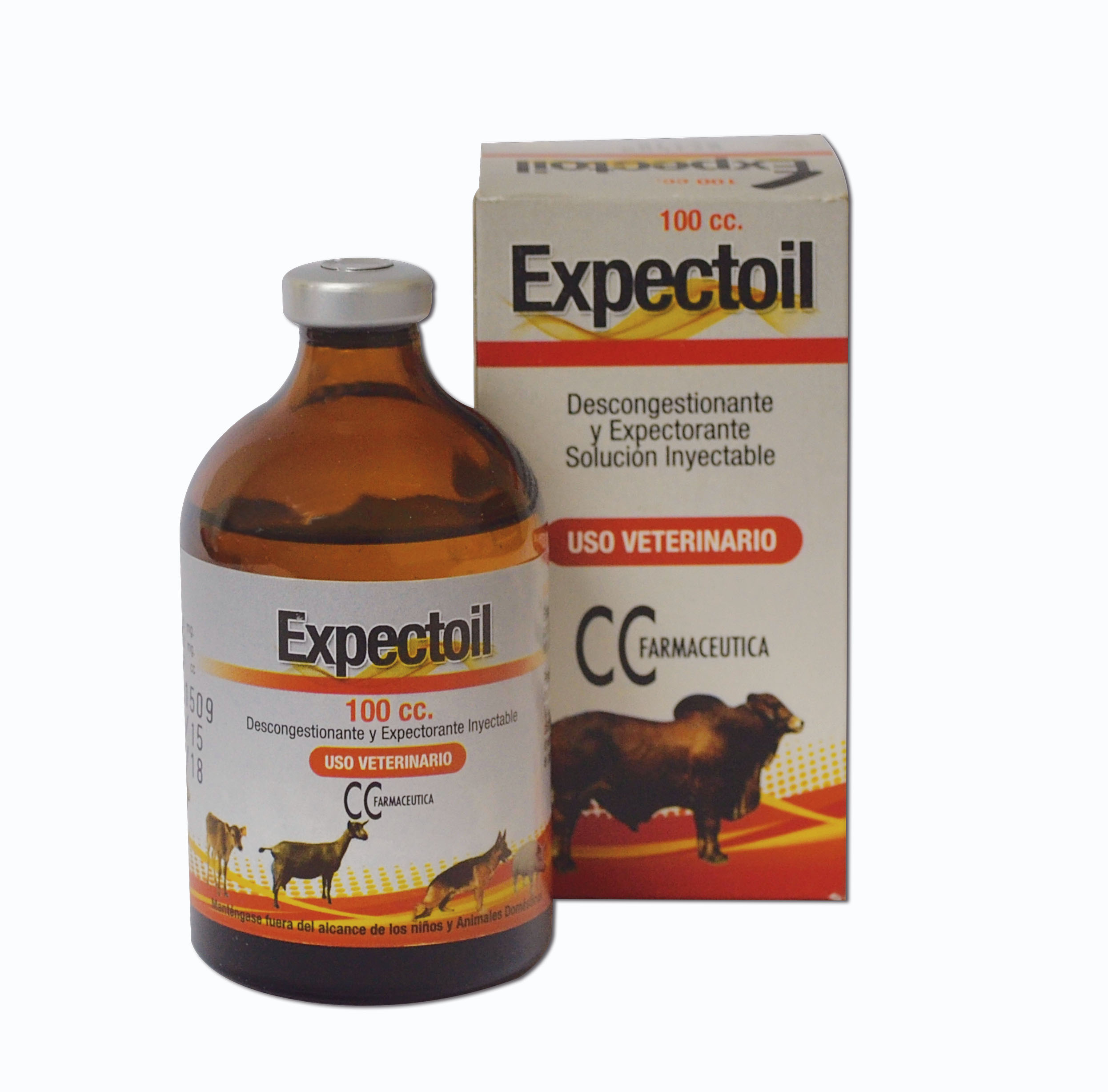EXPECTOIL  inyectable descongestionante y expectorante